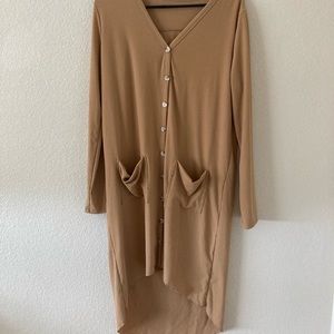 Brown Bohemian Dress